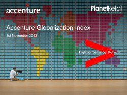 Accenture Globalization Index