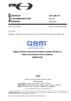 ETS 300 577 - Ninth Edition - Digital cellular telecommunications
