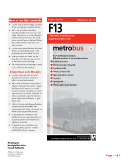 F13 - WMATA