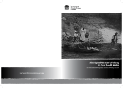 Aboriginal women`s fishing in New South Wales