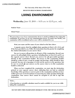 living environment