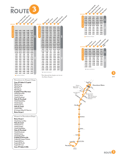 Route 3 - ValleyRide