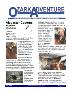 Alabaster Caverns - BransonPlanner.org