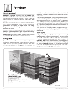 Petroleum - The NEED Project