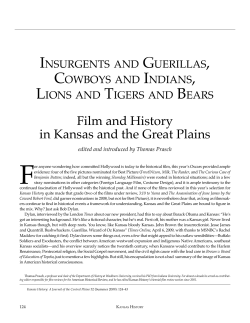 Film and History in Kansas and the Great Plains