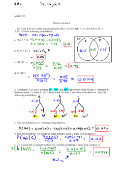 Test 4 Review