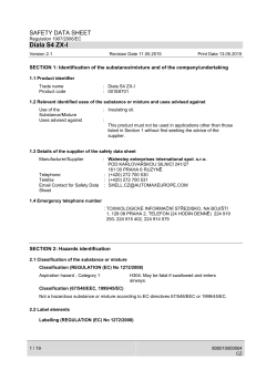 Diala S4 ZX-I - SAFETY DATA SHEET - Elpro