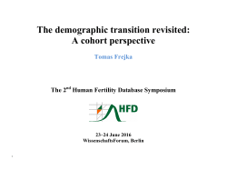 Present - Human Fertility Database