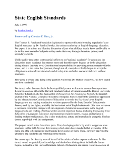 State English Standards