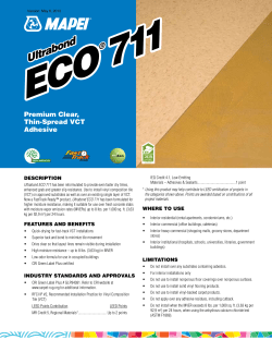Ultrabond ECO 711