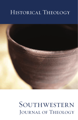 Abstracts of Recent Dissertations at Southwestern