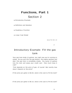 Functions, Part 1 Section 2