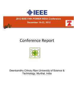 2012 IEEE Fifth POWER INDIA Conference (PICONF2012)