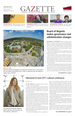 Board of Regents makes governance and administration changes