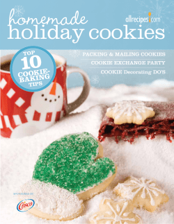 Holiday Cookies