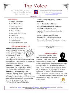 February 2015 - American Society of Jalisco