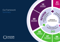 PLAN REVIEW - Investors in People