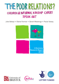 A research report - University of Bristol