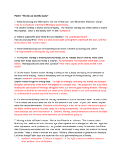 Part II &ldquo;The Sieve and the Sand&rdquo;