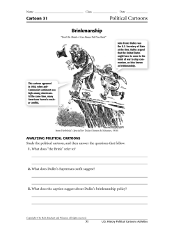Political Cartoons