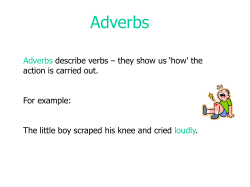 Adverbs