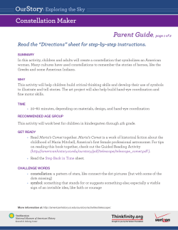 Constellation Maker - National Museum of American History