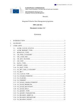 EUROPEAN COMMISSION Brussels, Integrated