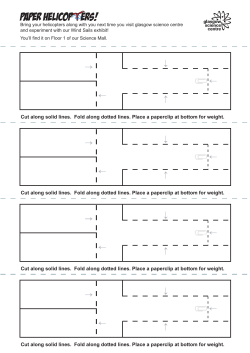 Paper Helicopter Template hot!