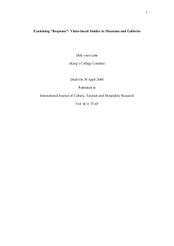 Examining “Response”