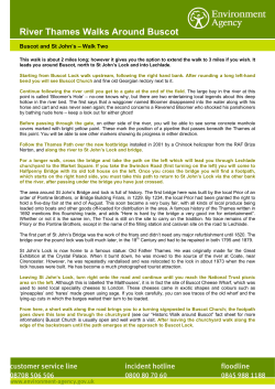 Buscot and St Johns walk