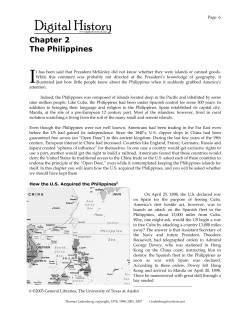 Chapter 2 The Philippines