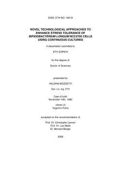 novel technological approaches to enhance stress tolerance of