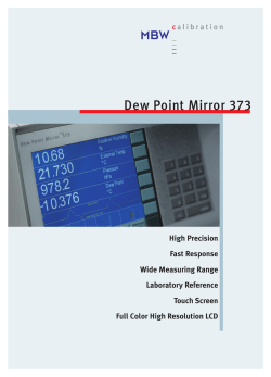 Dew Point Mirror 373