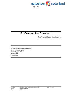 P1 Companion Standard