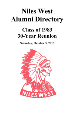 Niles West Alumni Directory - Niles West High School Class Of 1983