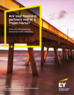 Are your business partners real or a Trojan Horse