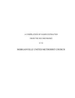 Full Record - Morganville United Methodist Church