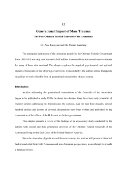 Generational Impact of Mass Trauma