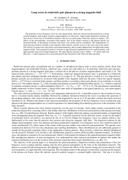 Long waves in relativistic pair plasma in a strong magnetic field