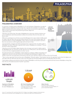 PHILADELPHIA OVERVIEW