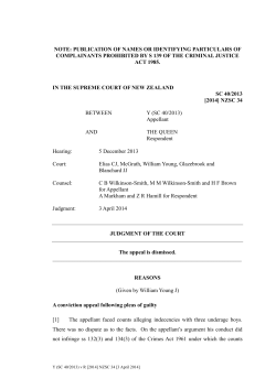 NZSC 34 - Courts of New Zealand