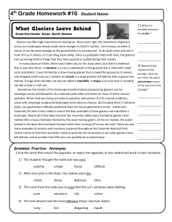 4th Grade Homework #16 Student Name