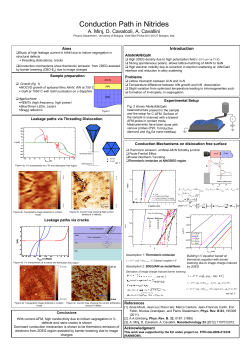 Conduction Path in Nitrides