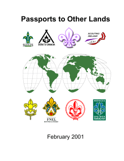 Passports to Other Lands