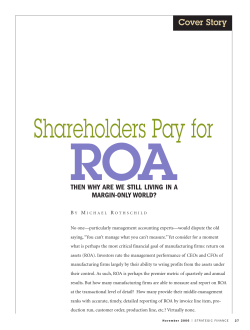 Shareholders Pay for