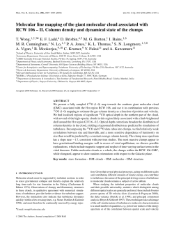 Molecular line mapping of the giant molecular cloud associated with