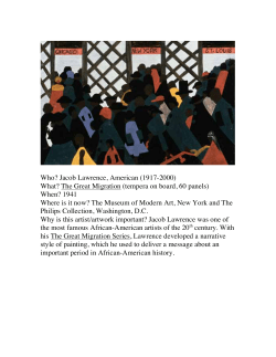 Jacob Lawrence - Paperless PTO Year After Year