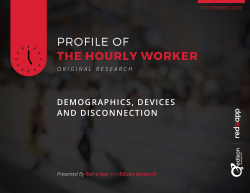 profile of the hourly worker