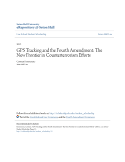 GPS Tracking and the Fourth Amendment