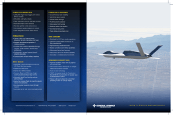 Company Brochure - GA-ASI